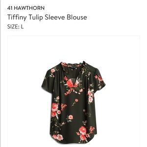 41 Hawthorn Tiffany Tulip Sleeve Blouse